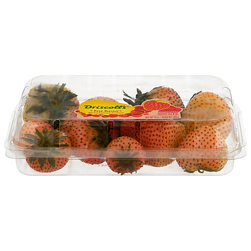 Driscoll's Rose Berries Strawberries Fraises 10 Oz Clam Shell