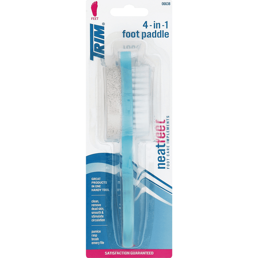 Trim Neat Feet Foot Paddle, 4-In-1
