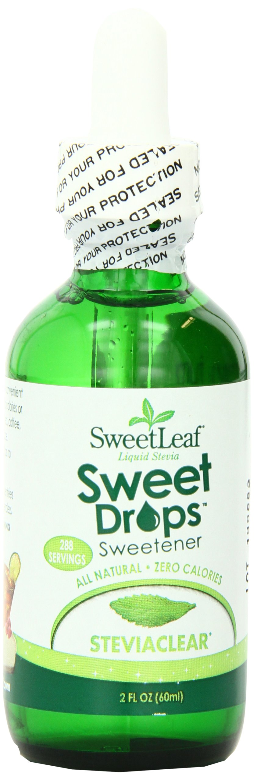 SweetLeaf Drops Liquid Stevia Extract Clear Sweetener
