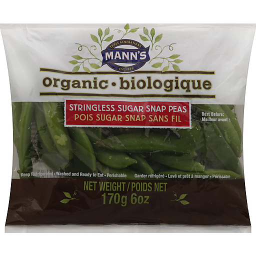 Mann's Organic Sugar Snap Peas