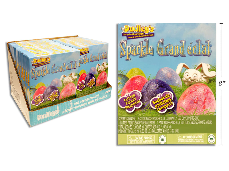 Link Product Solutions Dudleys Sparkle Easter Egg Dye Decorating Kit In Pdq Tray
