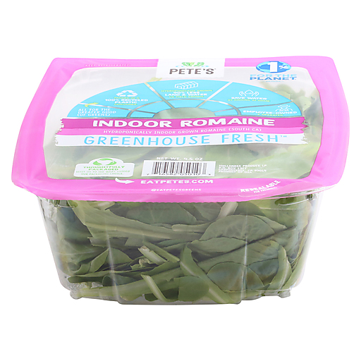 Pete's Greenhouse Fresh Indoor Romaine 4.5 Oz