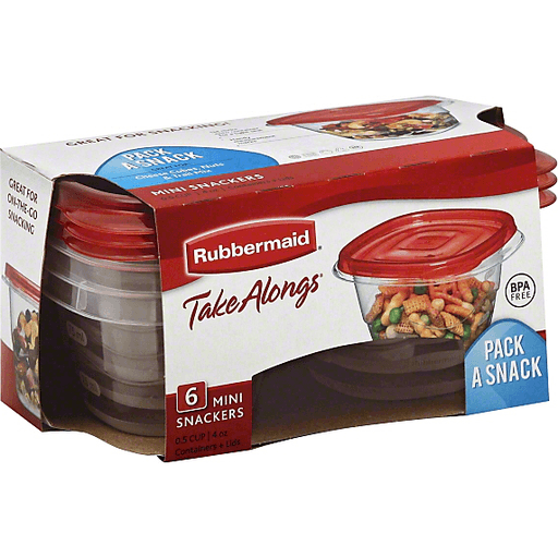 Rubbermaid Take Alongs Minis Containers & Lids