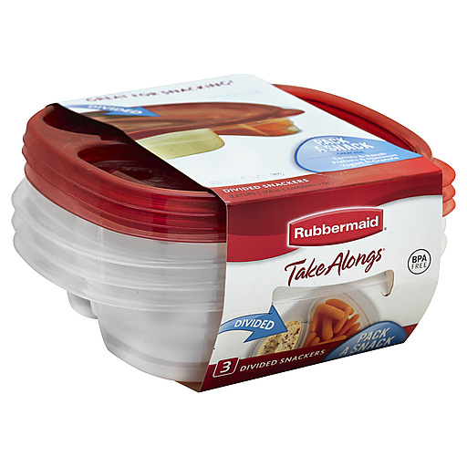 Rubbermaid Take Alongs Divided Snackers