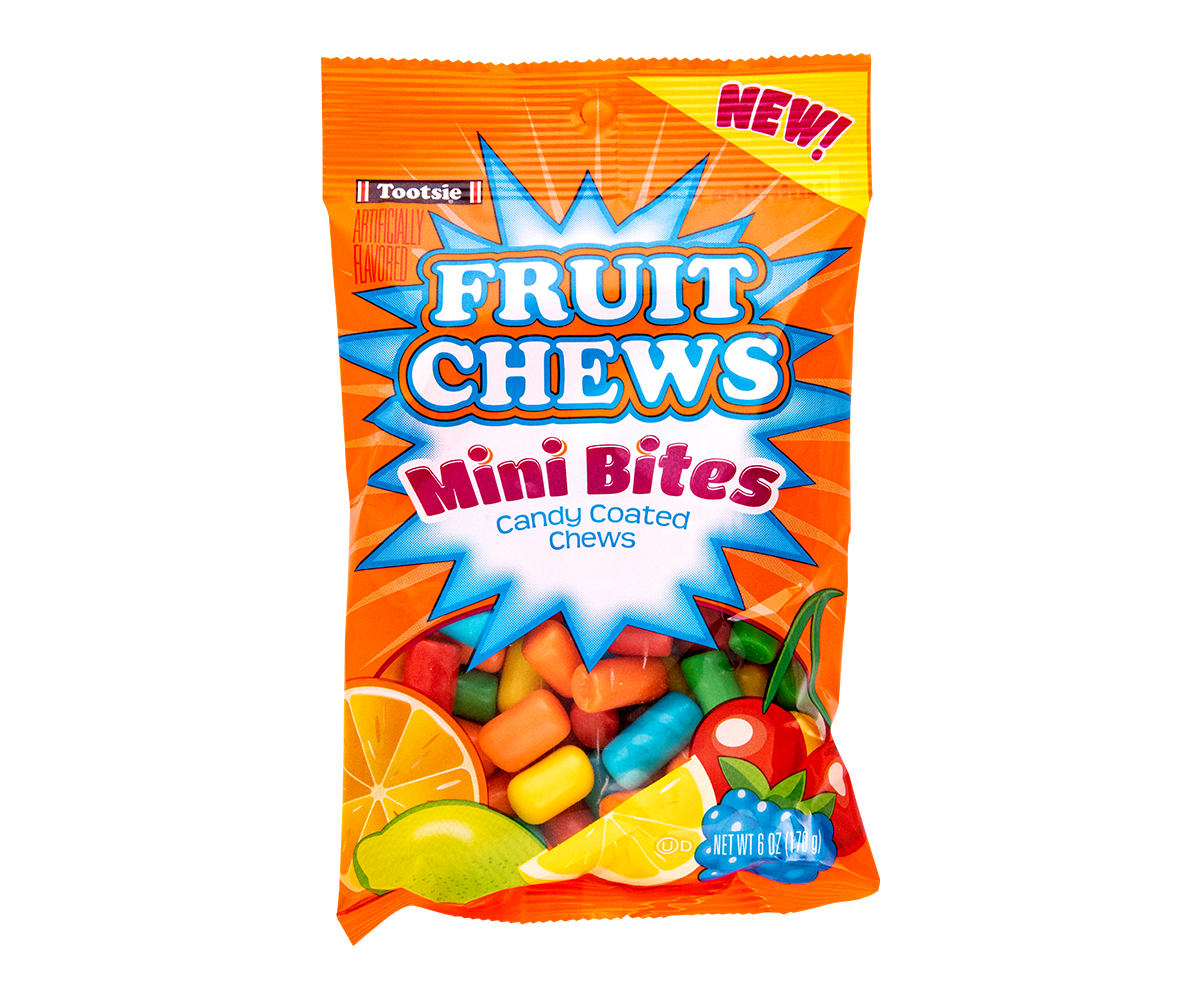 Tootsie Fruit Chews Mini Bites 6 Oz