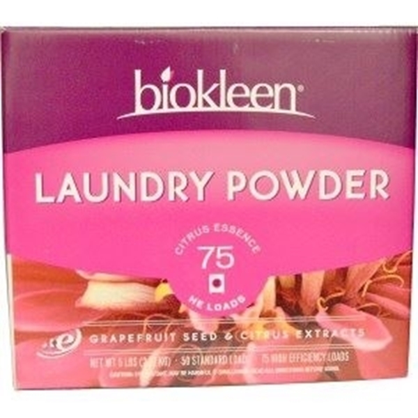 Biokleen Laundry Powder Grapefruit Seed And Citrus Extract, 5 Lb