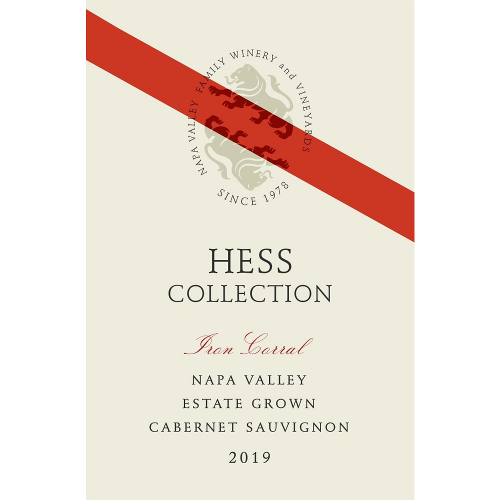 Hess Collection Iron Corral Cabernet Sauvignon, Napa Valley, 2019