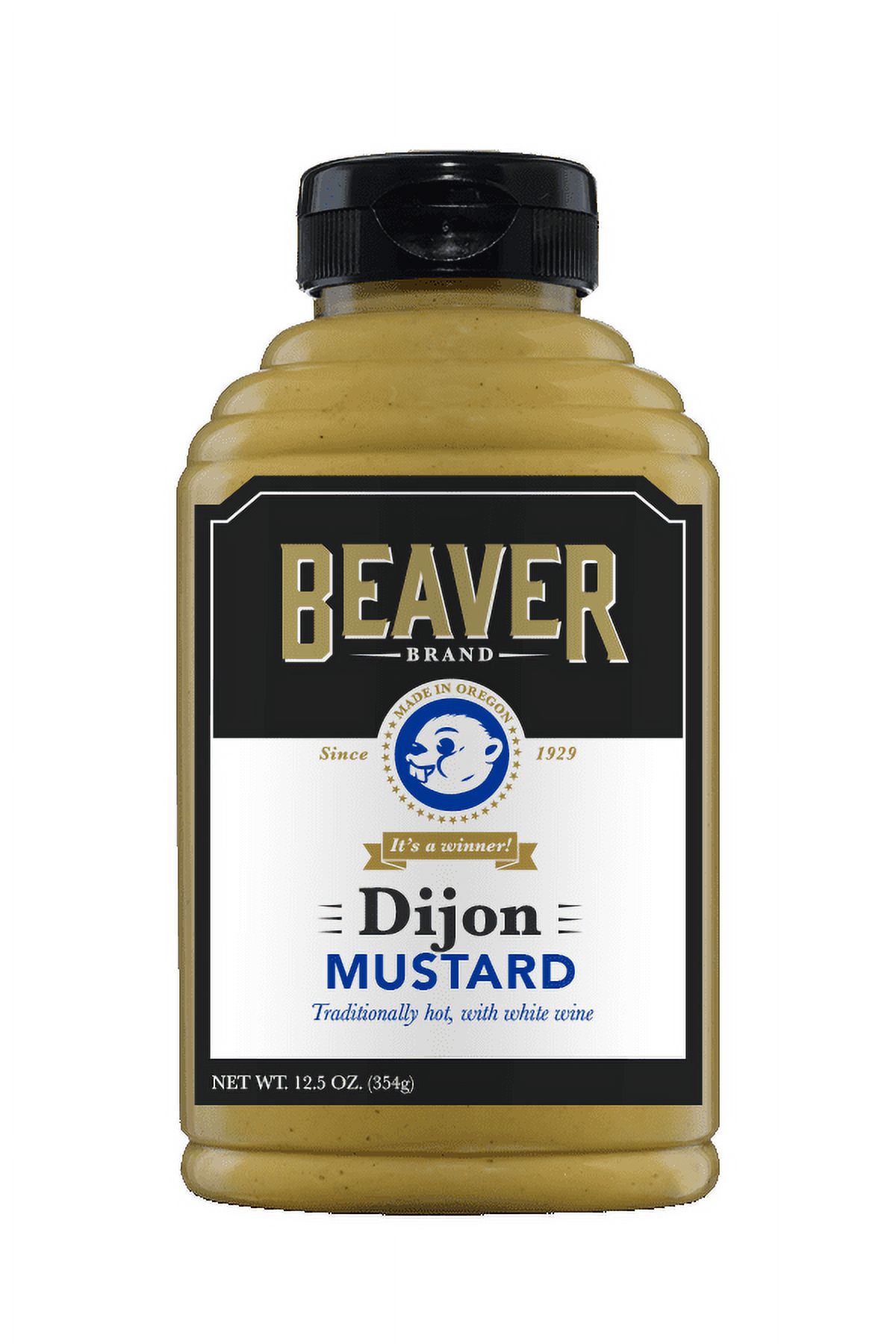 Beaver Brand Hot Dijon Mustard With White Wine