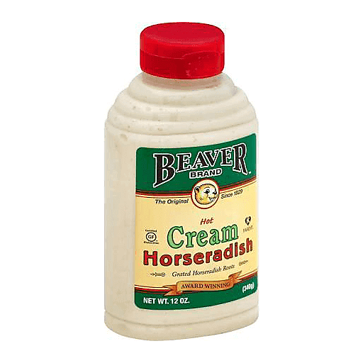 Beaver Brand Hot Cream Horseradish