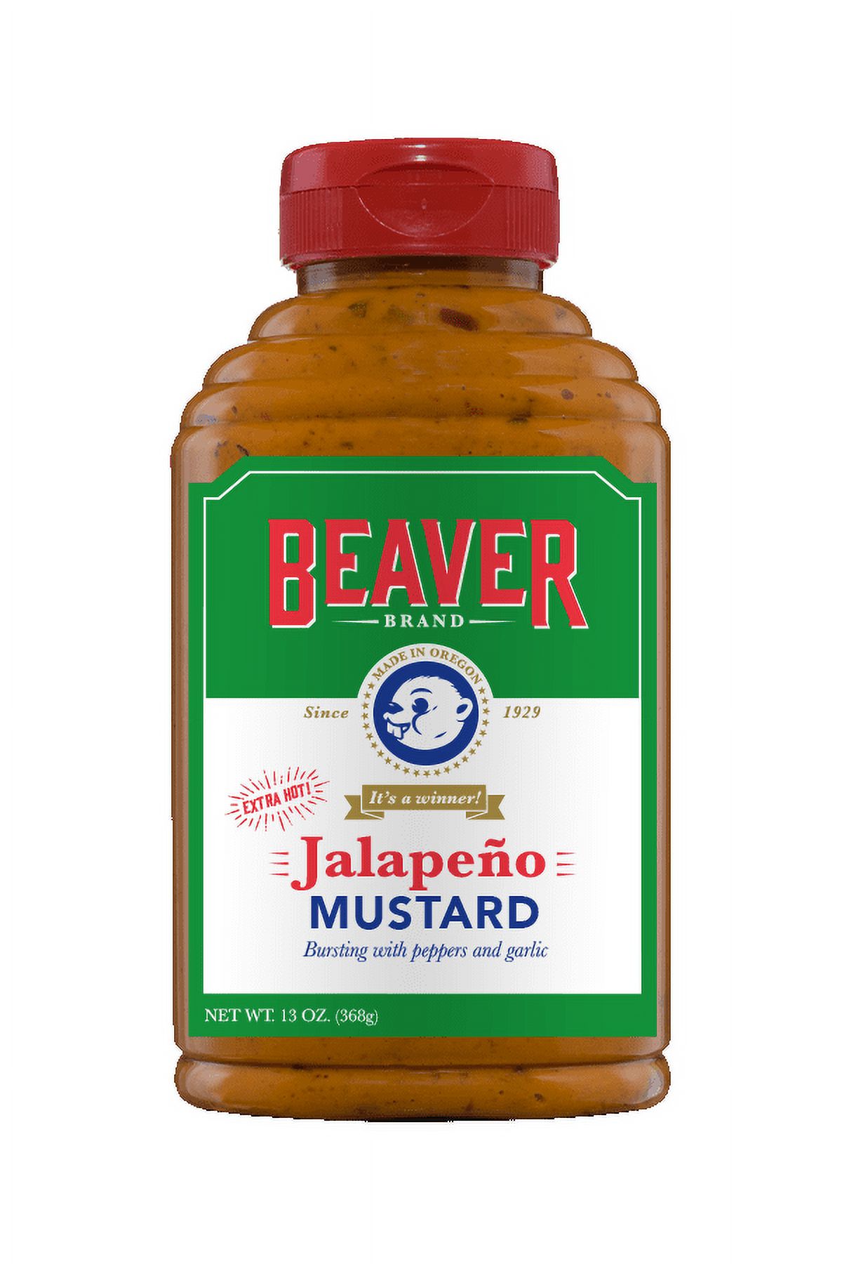 Beaver Brand Extra Hot Jalapeno Mustard