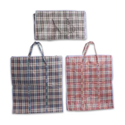 Extra Large Plaid Shopping Bag - Asst, 29"H