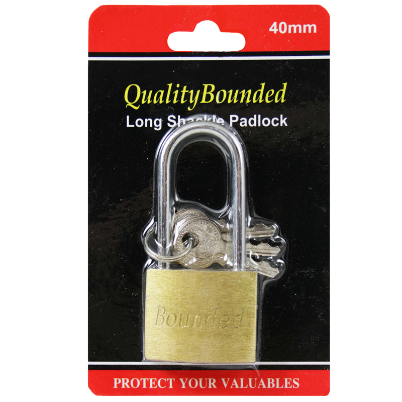 Bar Maid Padlock 40mm Long Shank Padlock-whole
