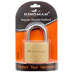 Kingman Brass Padlock 50mm W/ Copper Core 50 Mm X