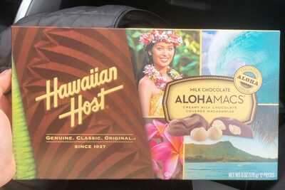 Hawaiian Host Alohamacs Milk Choc