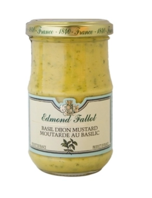 Edmond Fallot Dijon With Basil Mustard 7oz