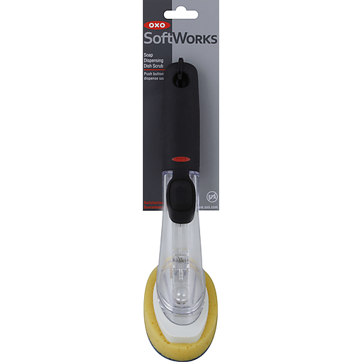 OXO Soft Works Dish Scrub, Soap Dispensing