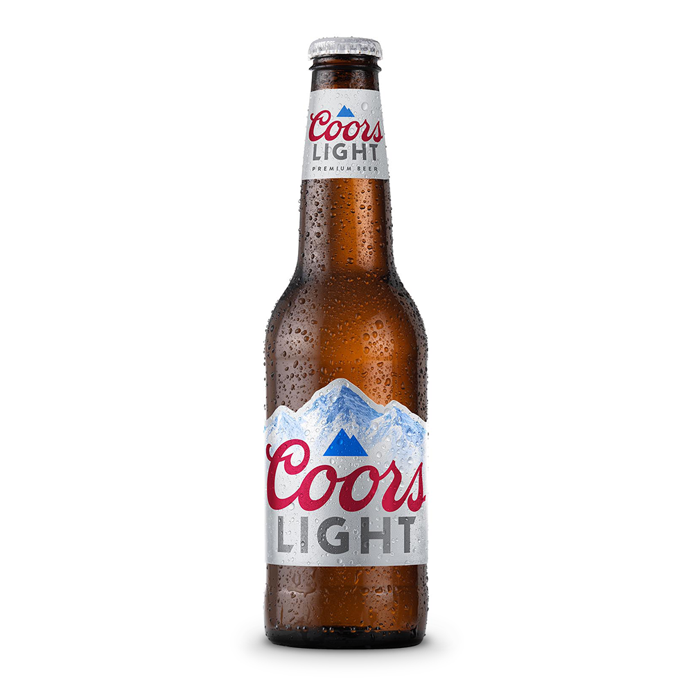 Coors Light Beer, American Lager, 12 FL OZ Bottle, 4.2% ABV