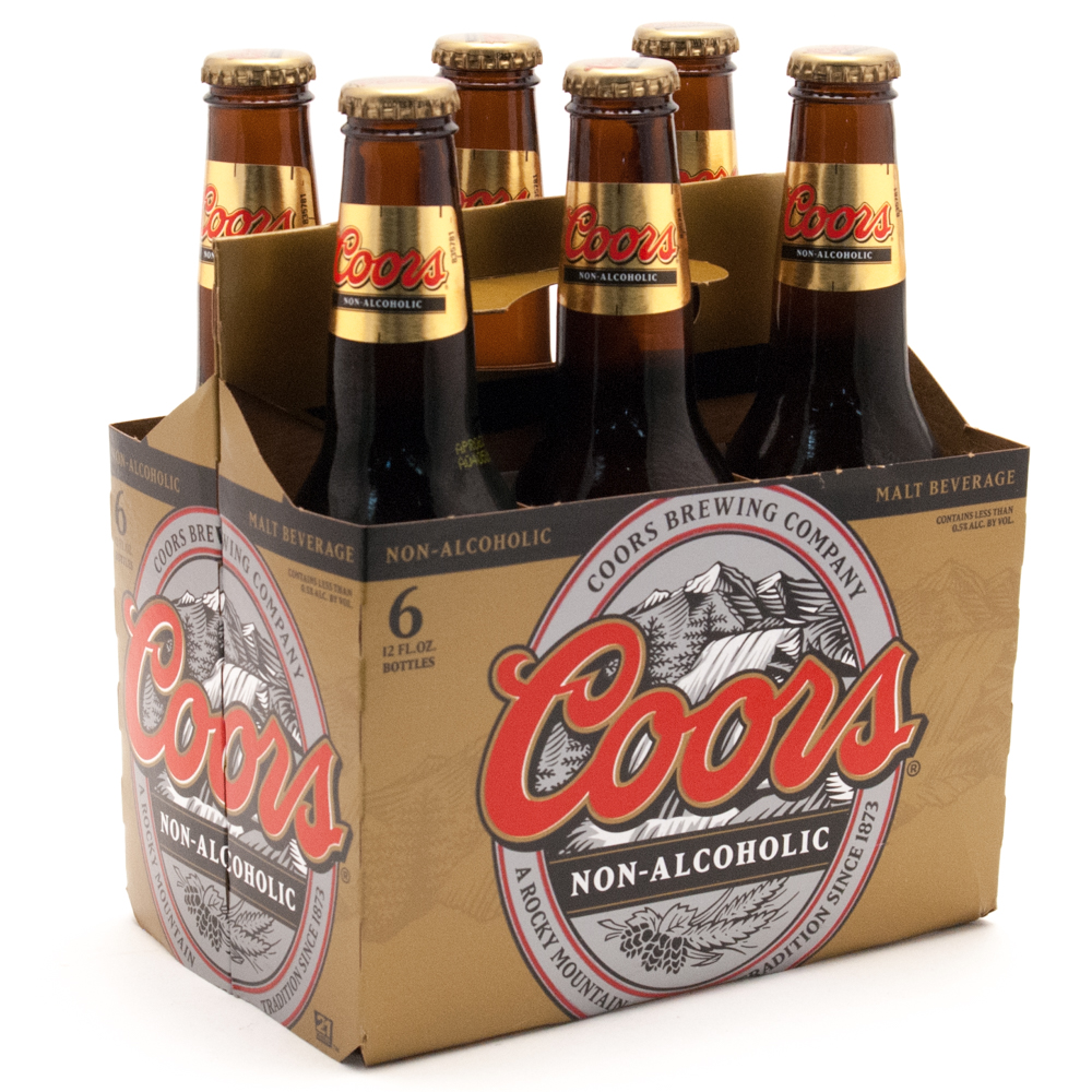 Coors Light Lager Beer, 6 Pack, 12 Fl. Oz. Bottles, 4.2% ABV