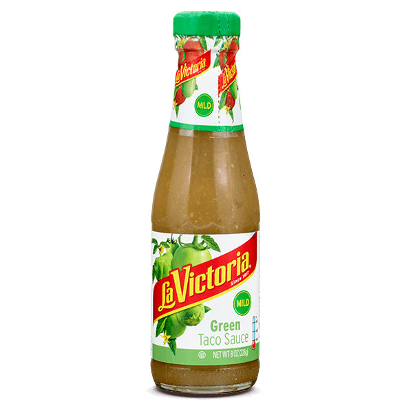 La Victoria Taco Sauce, Green, Mild 12 Oz