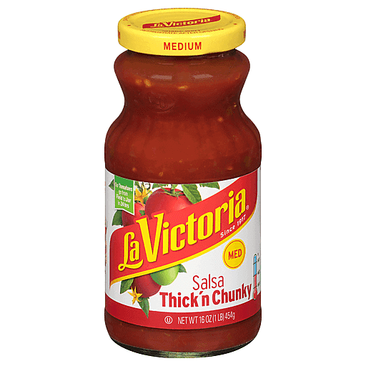La Victoria Thick 'n Chunky Medium Salsa 16 Oz