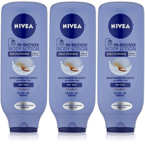 Nivea In-Shower Smoothing Body Lotion - 13.5 Oz