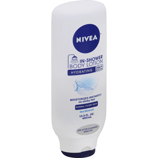 Nivea Body Lotion, In-Shower, Hydrating, Sea Minerals