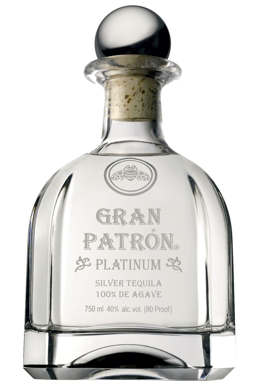 Patron Gran Platinum Silver Tequila 40% 75 Cl/750 Ml