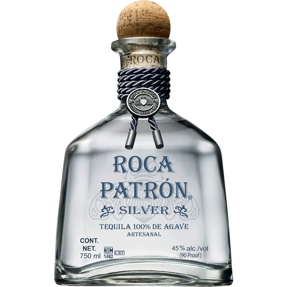 Patrón Patron Tequila, Silver, 100% De Agave 750 Ml