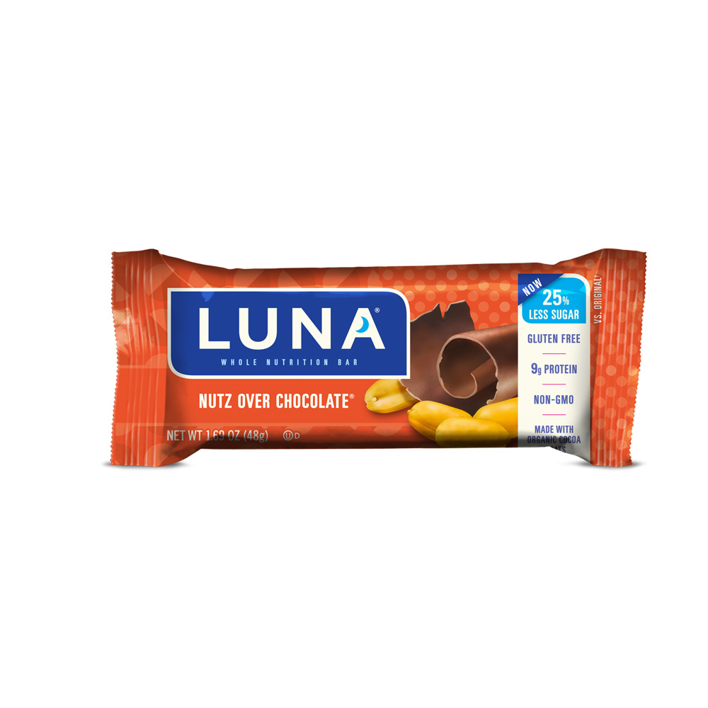 Luna Now Nutz Over Chocolate Whole Nutrition Bar 1.69 Oz