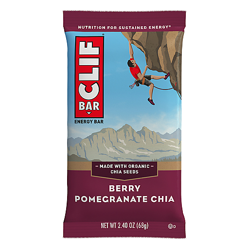 Clif Energy Bar Berry Pomegranate Chia