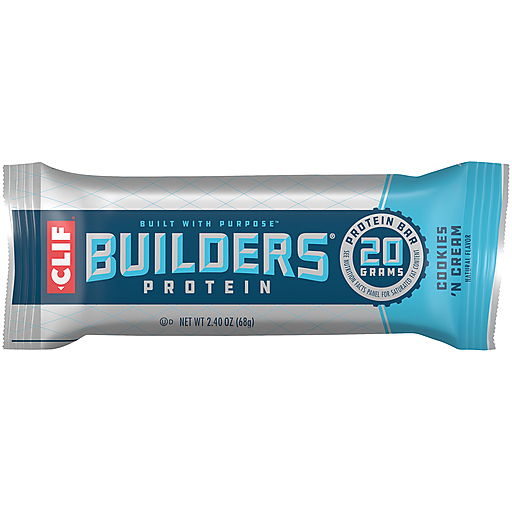 Clif Builders Protein Bar, Cookies 'N Cream 2.4 Oz