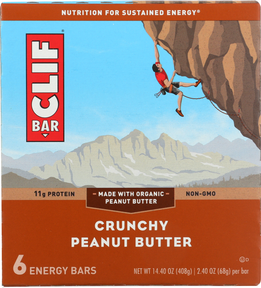 Clif Bar Crunchy Peanut Butter Energy Bars