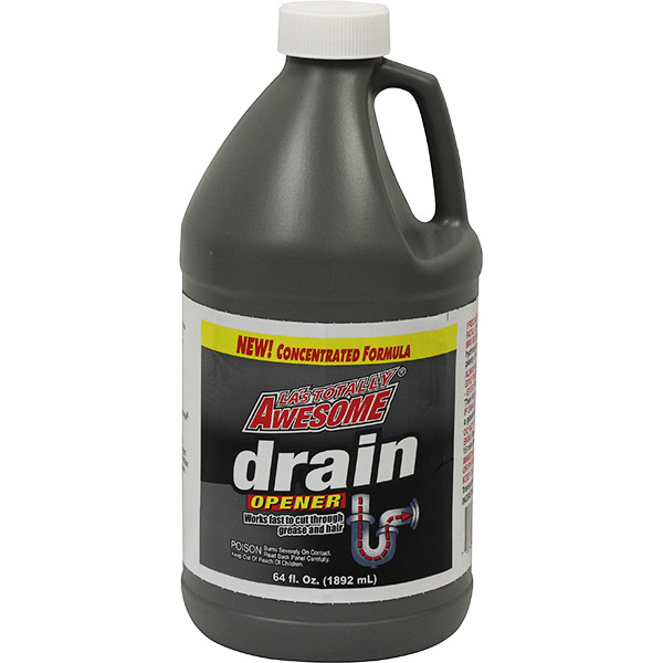 LA's Totally Awesome Drain Opener 64 Oz
