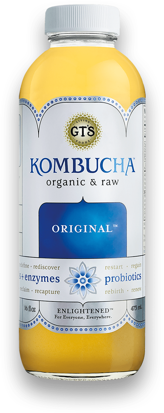 GT's Enlightened Kombucha, Organic & Raw, Original