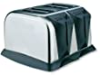 Twinbird West Bend 2-Slice Toaster, Stainless Steel