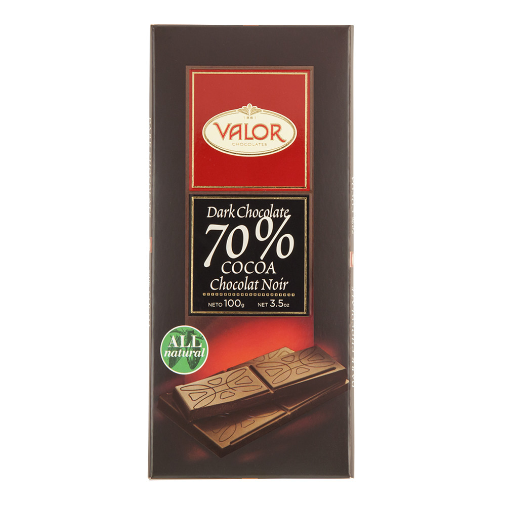 Valor Dark Chocolate 70% Cocoa