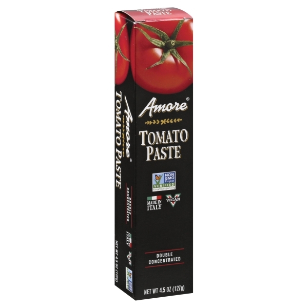 Amore Double Concentrated Tomato Paste - Tube - 4.5 Oz