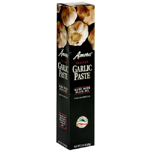 Amore Garlic Paste 3.15 Oz Tube 12ct Case