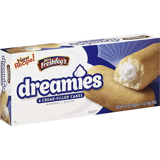 Mrs. Freshley's Vanilla Dreamies 6-1.4 Oz. Packs