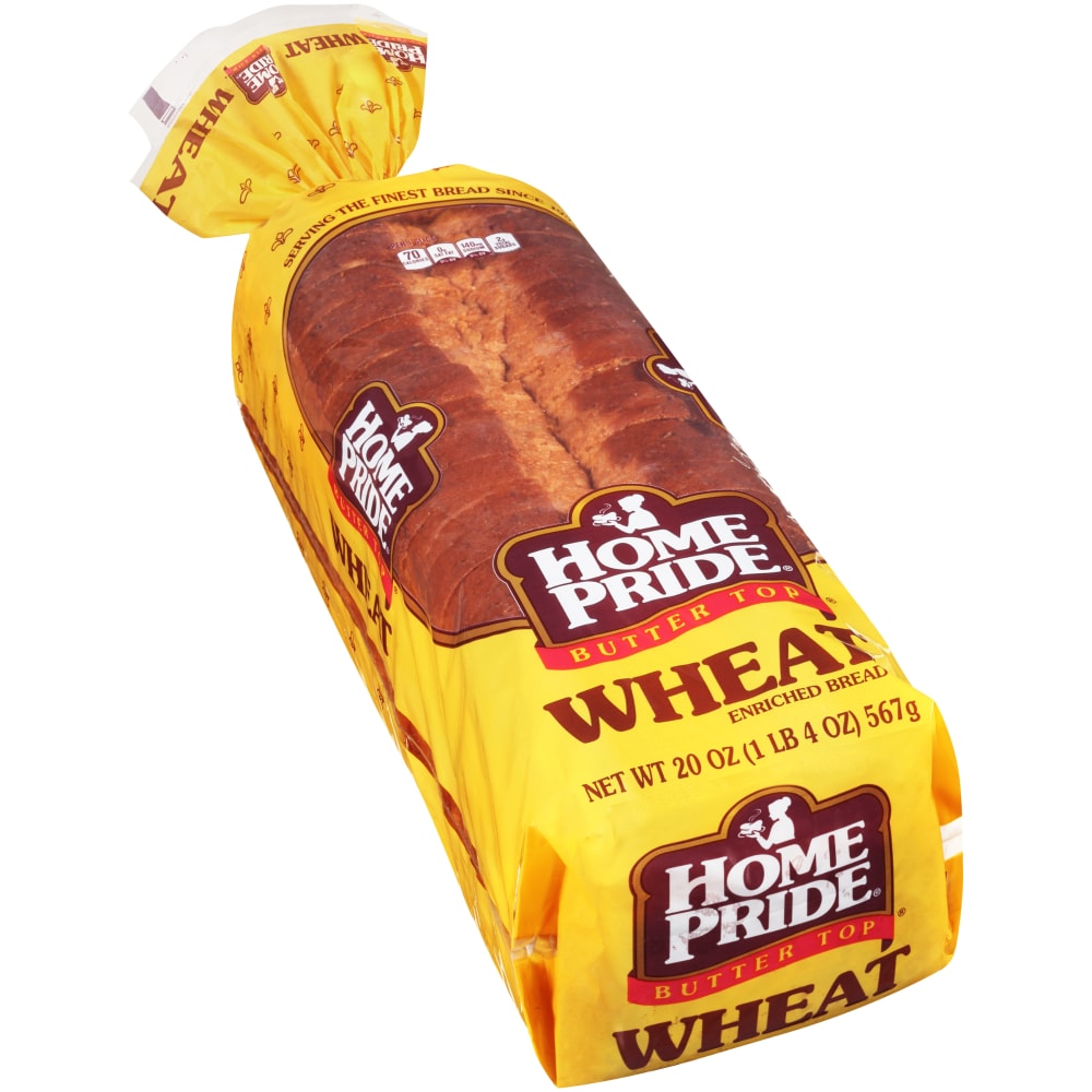 Home Pride Butter Top Wheat Enriched Bread 20 Oz. Loaf