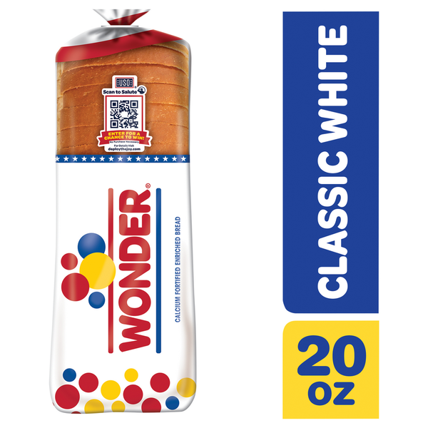 Wonder Bread, Classic White 20 Oz