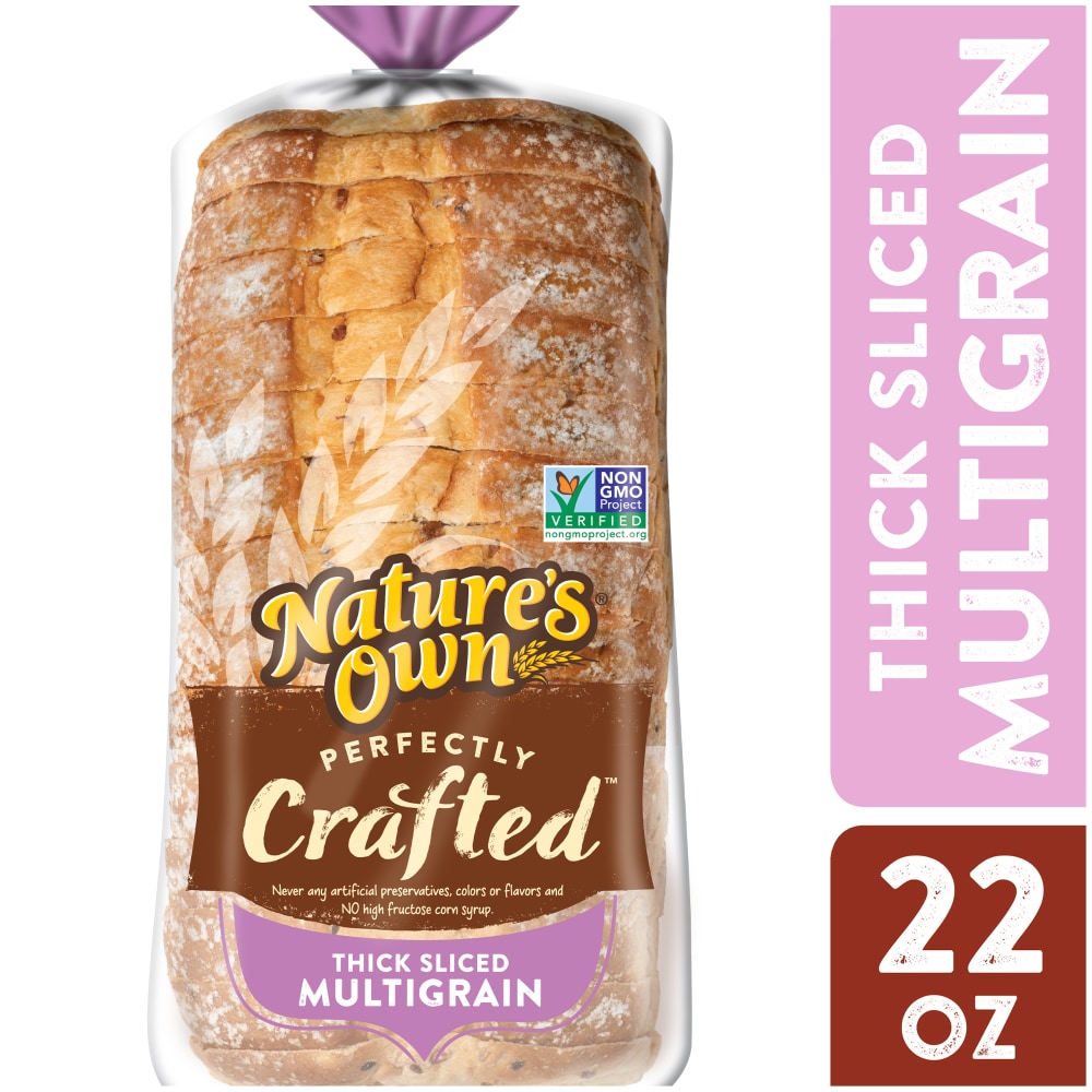 Nature's Own Perfectly Crafted Thick Sliced Multigrain Bread