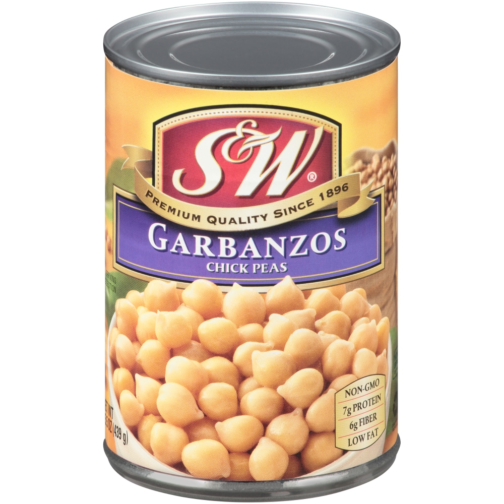 S&W S & W: Garbanzo Beans, 15.5 Oz