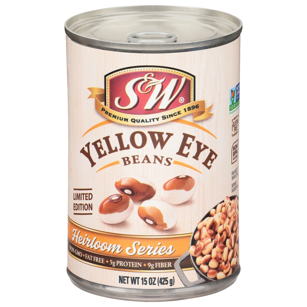 S&W S & W Beans, Yellow Eye, Heirloom Series