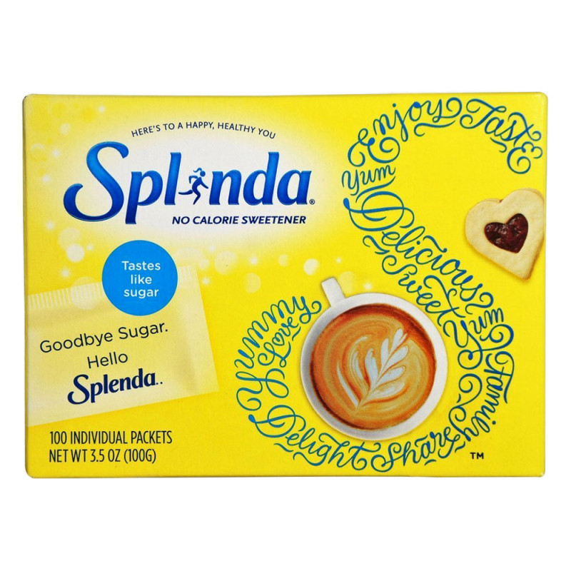 Splenda Sweetener, Zero Calorie, Packets