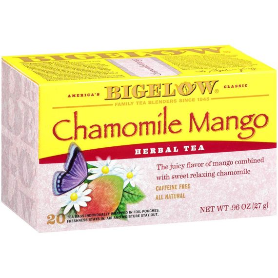 Bigelow Tea Chamomile Mango, 20CT