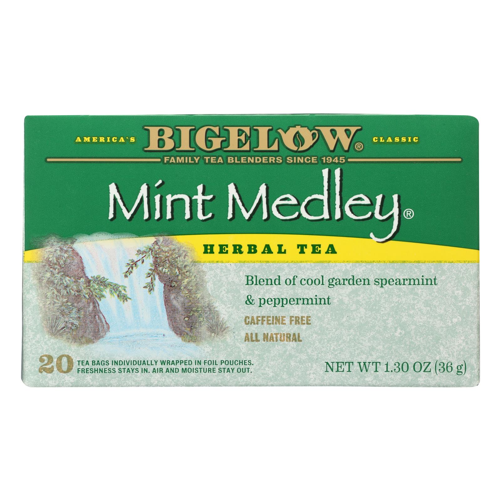 Bigelow Herbal Tea Bags Mint Medley