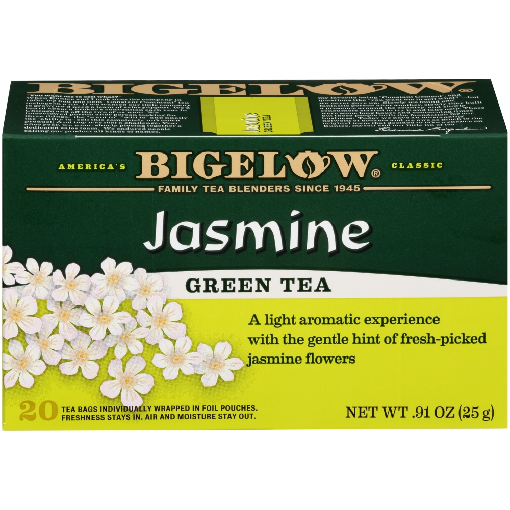 Bigelow Green Tea, Jasmine, Tea Bags