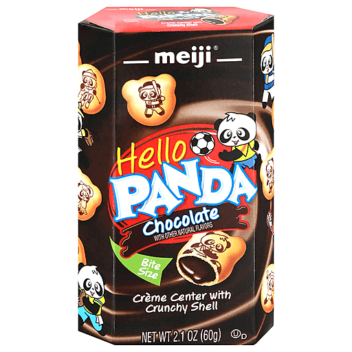 Hello Panda Cookies, Chocolate, Bite Size 2.1 Oz