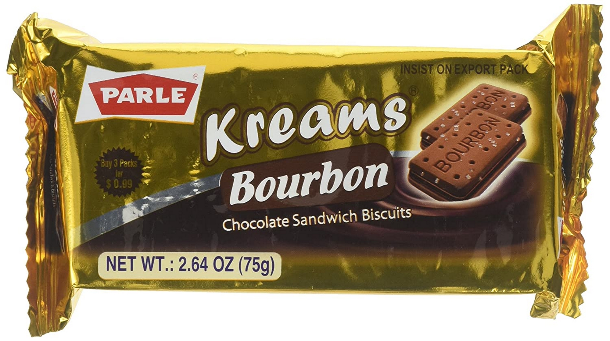 Parle Kreams Bourbon 75g